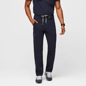 Figs Axim Cargo Scrub Pants Black Size Small